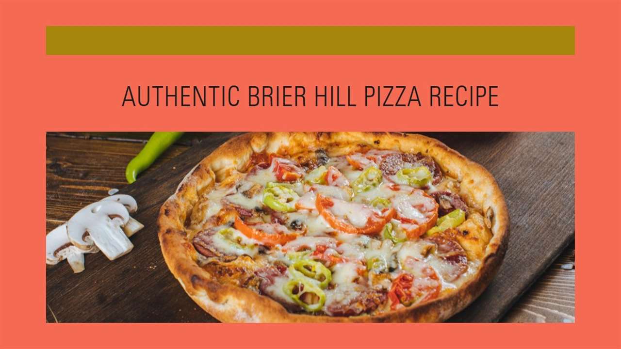 The Ultimate Brier Hill Pizza Recipe: A Taste of Youngstown's Finest ...