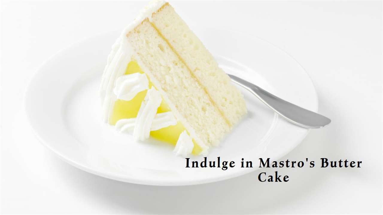 Mastro's Butter Cake Recipe